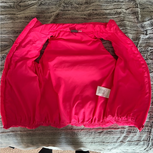 Bright Pink Puma Puffer Vest Girls XS 5/6 - Picture 3 of 4
